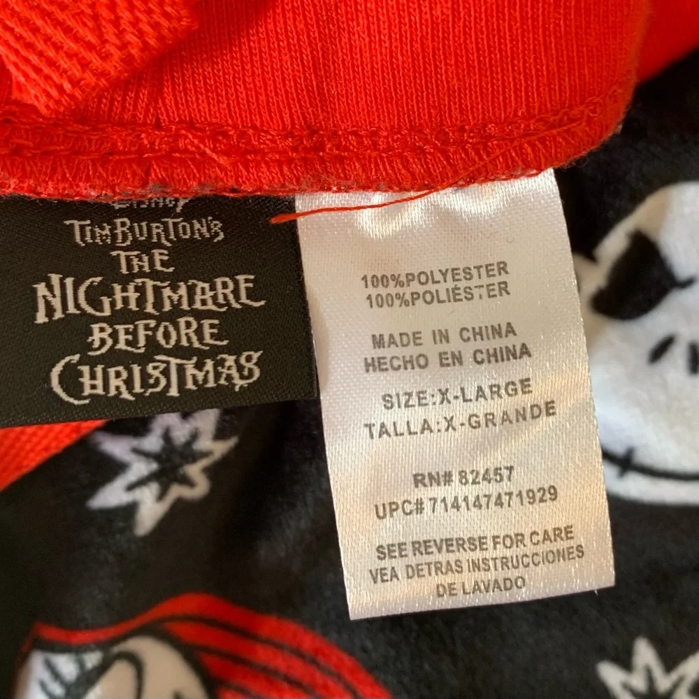 Nightmare Before Christmas Pajama Bottoms Sally Jack - Picture 7 of 7